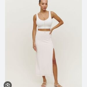 Reformation Sean Two Piece Set Size S